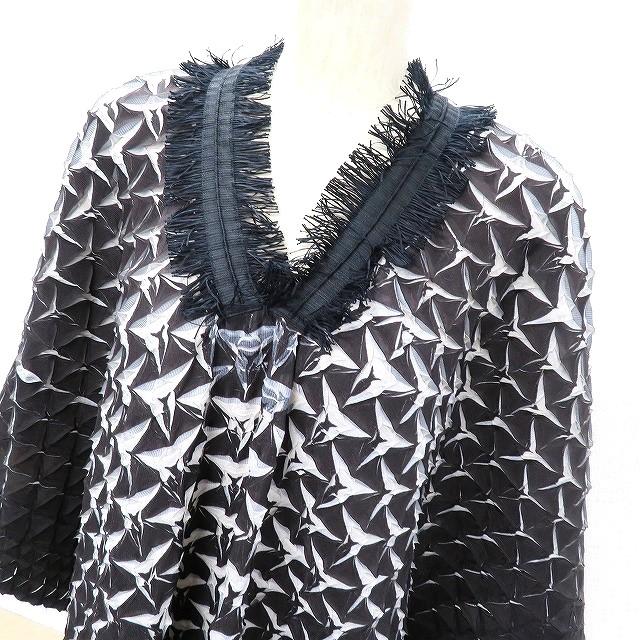 ISSEY MIYAKE #apc イッセイミヤケ ISSEYMIYAKE コート ポンチョ 2 黒  