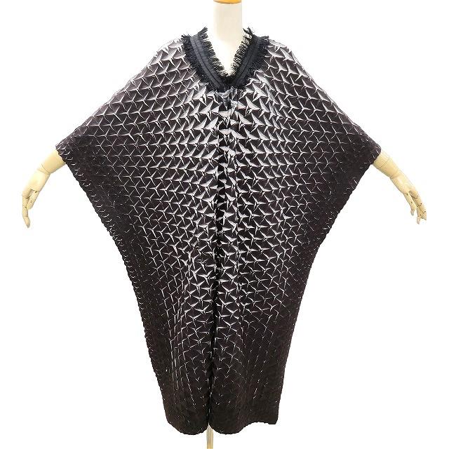 ISSEY MIYAKE #apc イッセイミヤケ ISSEYMIYAKE コート ポンチョ 2 黒  