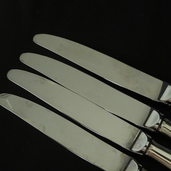 anv クリストフル Christofle パール デザートナイフ 19.5cm 4本