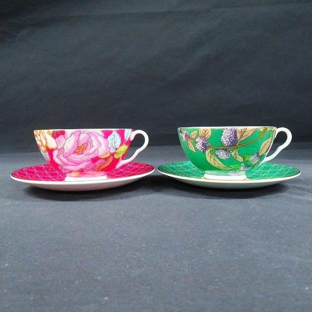 WEDGWOOD #anv ウェッジウッド スープカップ＆ソーサー 2客 ティー 