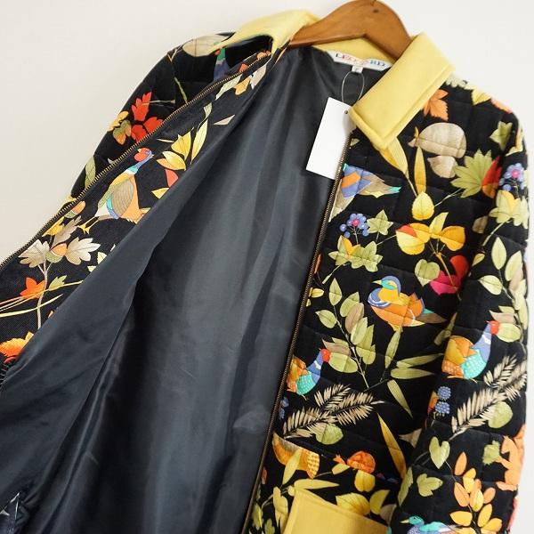 wnc レオナールスポーツ LEONARD SPORT コート F 黒系 黄色 マルチ