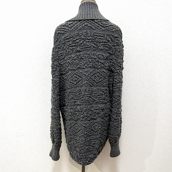 伊太利屋（Italiya） #wnc イタリヤ コート 11 グレー系 ニットコート