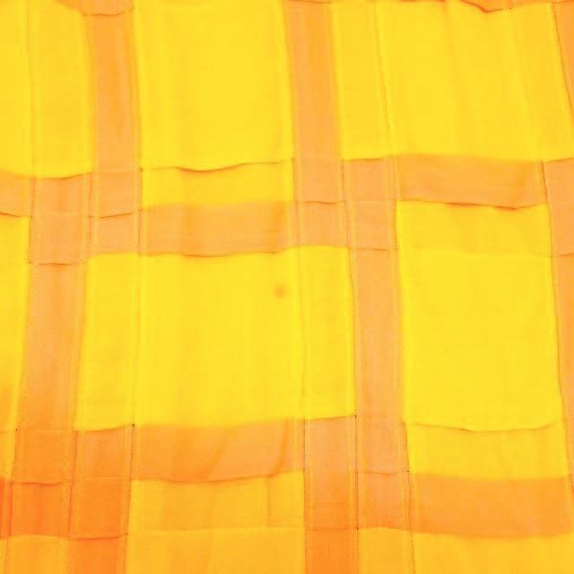 ISSEY MIYAKE（イッセイミヤケ） #spc ワンピース 2 黄色 オレンジ