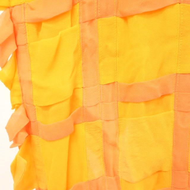 ISSEY MIYAKE（イッセイミヤケ） #spc ワンピース 2 黄色 オレンジ