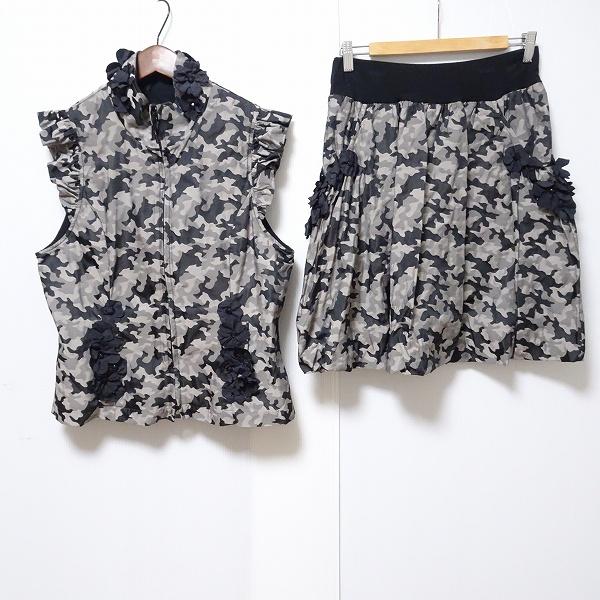 wnc ポテチーノ potechino セットアップ 4 グレー 黒 ノースリーブ  