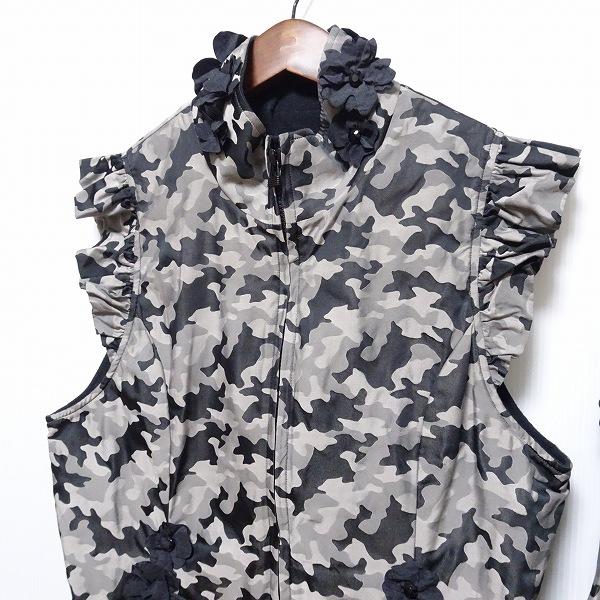 ポテチーノ　お花たくさんの黒のブラウス ファッション通販のNY.ONLINE