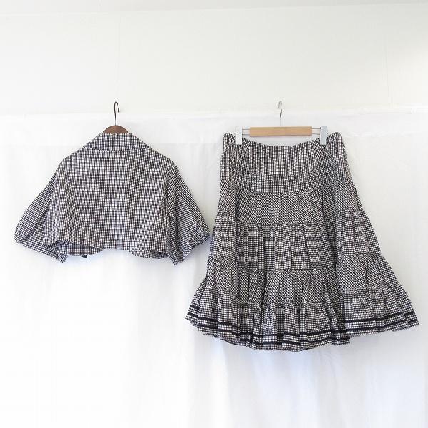 snc ポテチーノ potechino さえら セットアップ ツーピース 3 黒 白