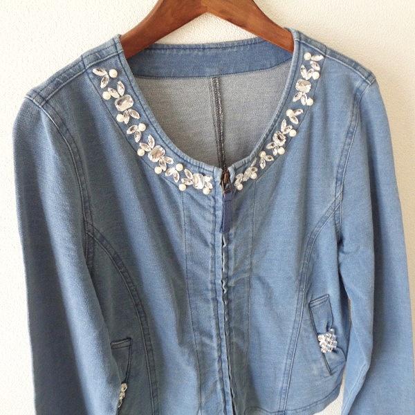 ギャラリービスコンティ（GALLERY VISCONTI） #anc ジャケット 水色