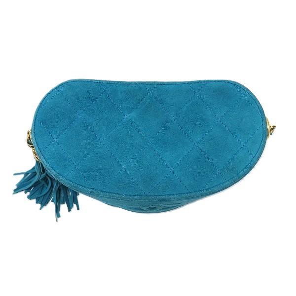 wpb シャネル CHANEL ショルダーバッグ スエード ココマーク 1番台7桁
