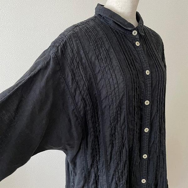 ヤッコマリカルド コットンナイロン切り替えジャケット 2 ブラック