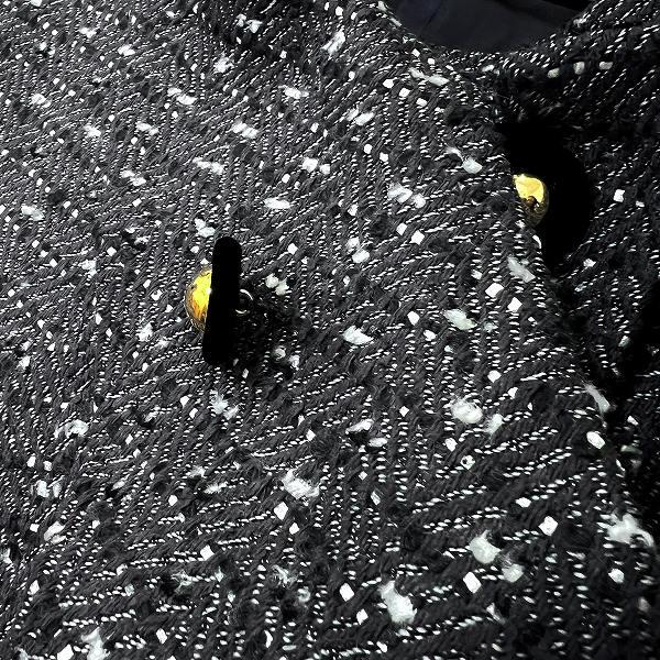 銀座マギー #wnc ギンザマギー ジャケット 11 グレー 黒 白 ツイード