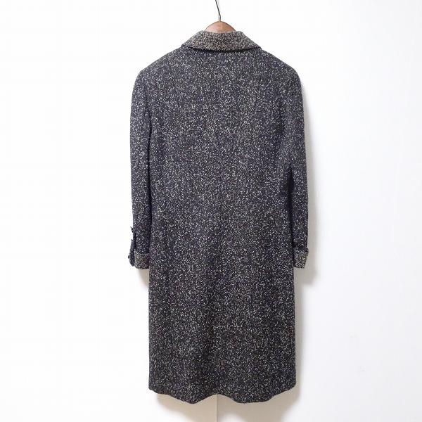 銀座マギー #wnc イネス ignes コート 40 グレー系 ツイード ラメ 美品