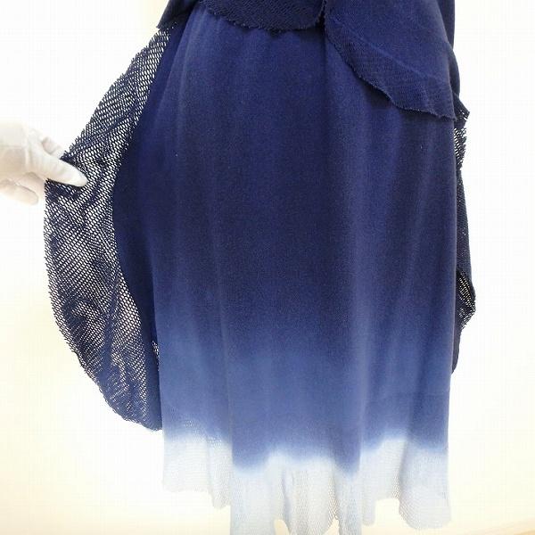 #spc イッセイミヤケエイポック A-POC ISSEYMIYAKE セットアップ 2 青系 ツーピース 半袖 グラデーション レディース [867663]_3