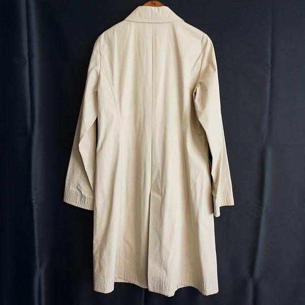 DAKS』ダックス トレンチコート ミドル丈 長袖 比翼仕立 チェック柄 赤