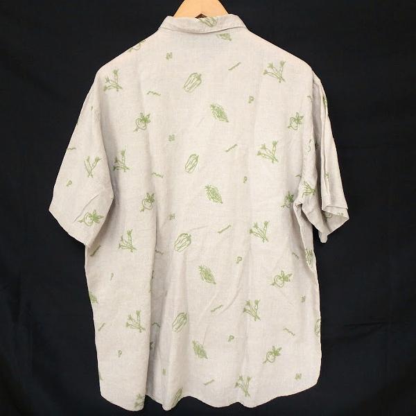 PAPAS ISLAND  シャツ　Ｌサイズ PAPAS #snc パパス アイランド ISLAND 半袖シャツ アロハシャツ