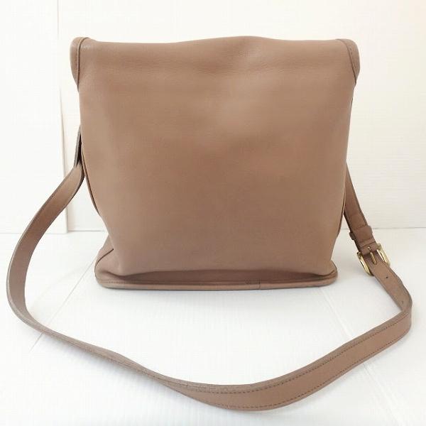 9168 オールドコーチ 斜め掛け レザー ショルダーバッグ ブラウン