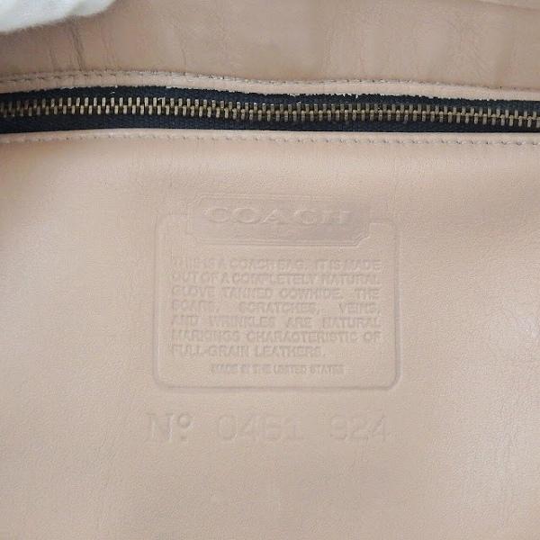 anb コーチ COACH オールドコーチ ショルダーバッグ ベージュ レザー 