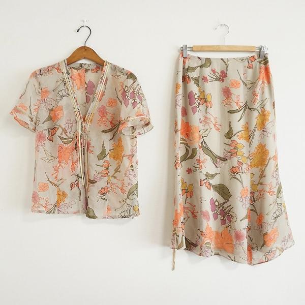 タグ付】MISSONI ニットアンサンブル アシンメトリー レーヨン 38