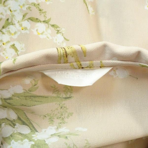 INGEBORG（インゲボルグ） #snc セットアップ ツーピース ベージュ 花