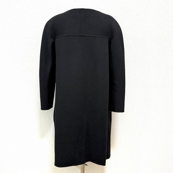 wnc エンポリオアルマーニ EMPORIOARMANI コート 42 黒 カシミヤ混 