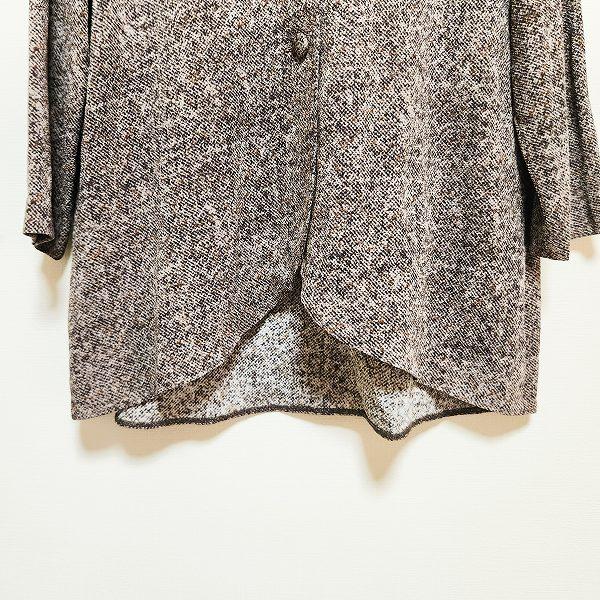 詩仙堂 和柄 蝶々 小花 バルーンスリーブ ちりめん ワンピース