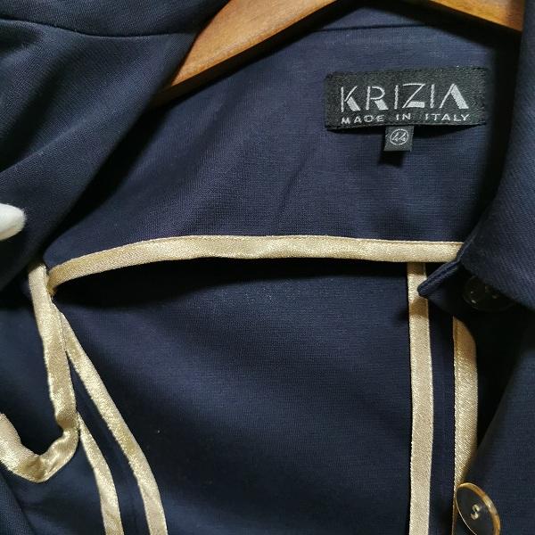KRIZIA（クリツィア） #anc ジャケット 44 薄手 イタリア製 大きい 