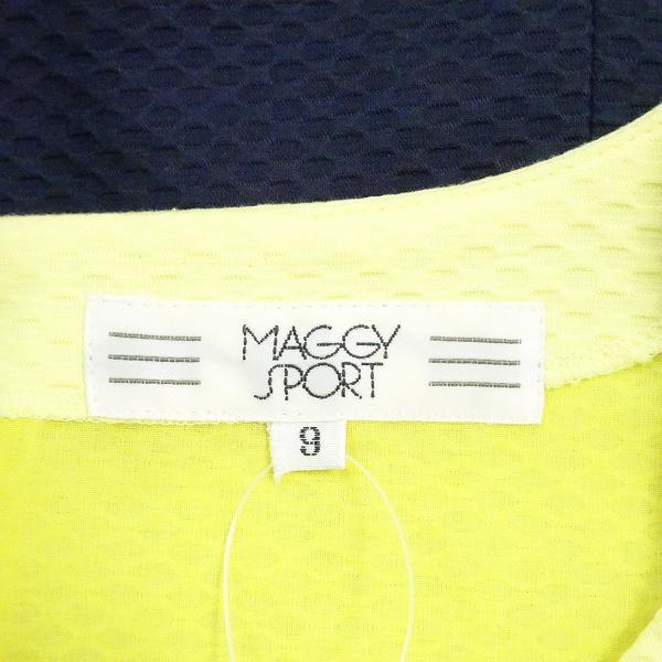 snc マギースポーツ 銀座マギー MAGGY SPORT ワンピース 9 黄 紺 バイ