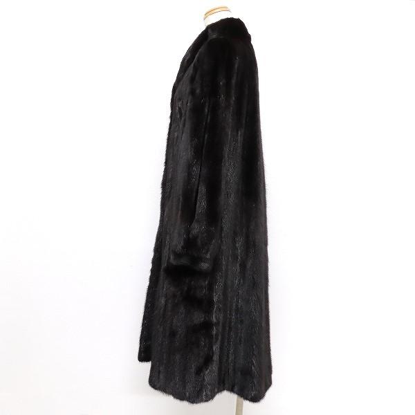 wnc マルヴォワジー Molvoisie 毛皮コート 黒系 ミンク ファー ロング