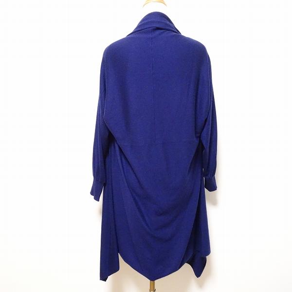 Leilian #wnc レリアン アンサンブル ツーピース 9 紺 カシミア混 