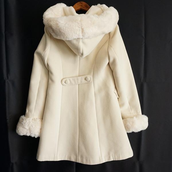 wnc シークレットハニー Secret Honey コート 2 アイボリー ファー 