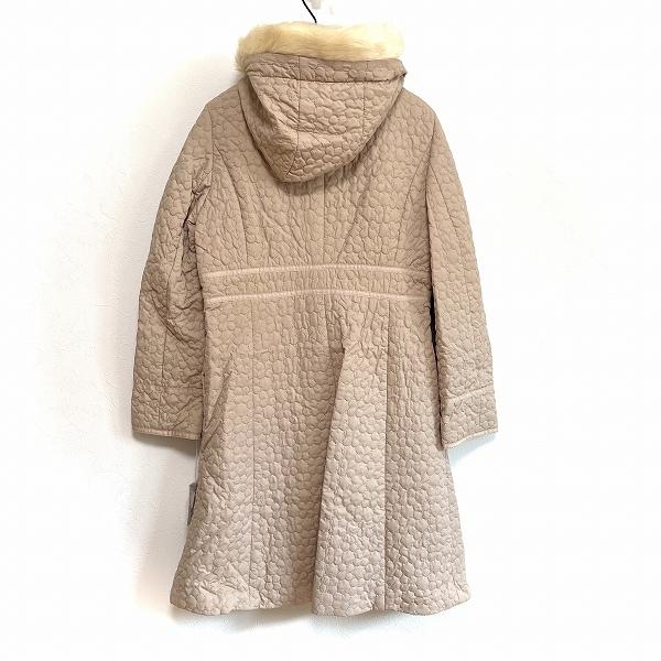 GALLERY VISCONTI ギャラリービスコンティ ウールコート ファー 