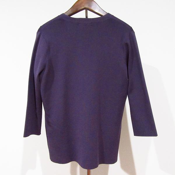 anc バーバリー BURBERRY アンサンブル ツーピース 2 紫系 ニット V