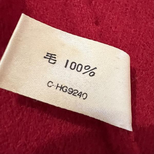 Leilian（レリアン） #wnc コート 9 赤 金ボタン ロング アニオナ生地