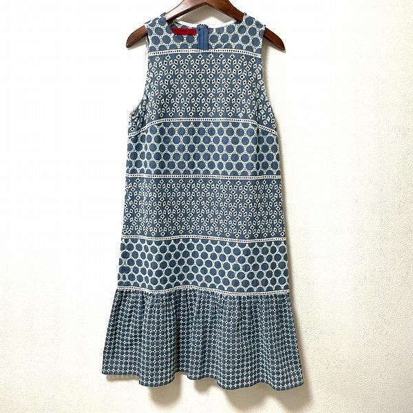 snc ヴィヴィアンタム VIVIENNETAM ワンピース 38 青系 白