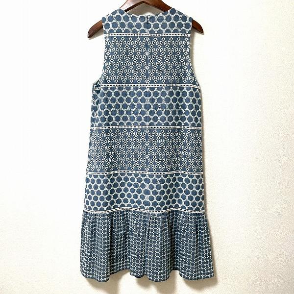 snc ヴィヴィアンタム VIVIENNETAM ワンピース 38 青系 白