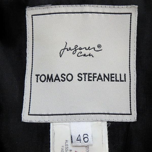 snc トマソステファネリ TOMASO STEFANELLI ジャケット 46 黒 大きい