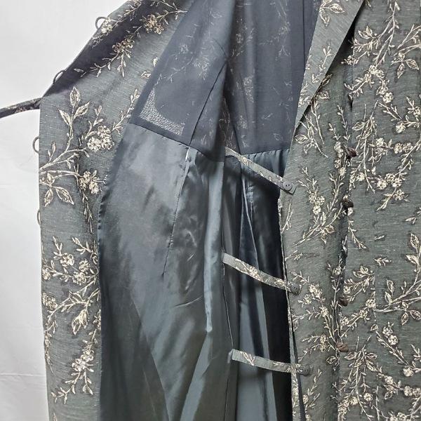 Leilian（レリアン） #snc ワンピース 9 グレー シャツワンピース 花柄