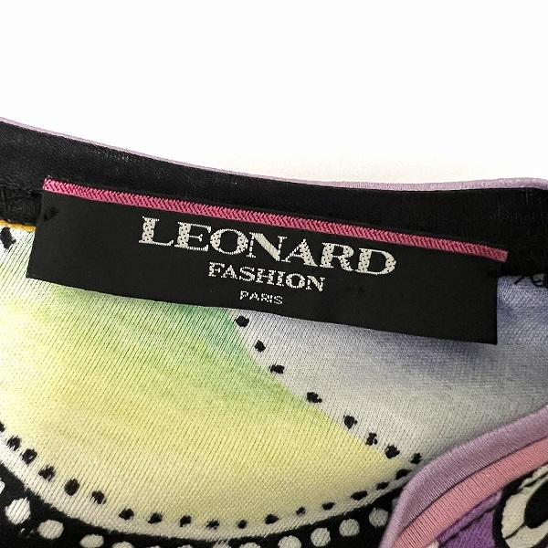 LEONARD（レオナール） #sxc セットアップ L 黒系 マルチ ツーピース