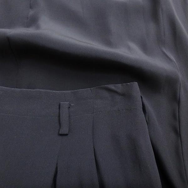 ヨーガンレール #anc JURGENLEHL スカート M 濃紺 ロング シルク