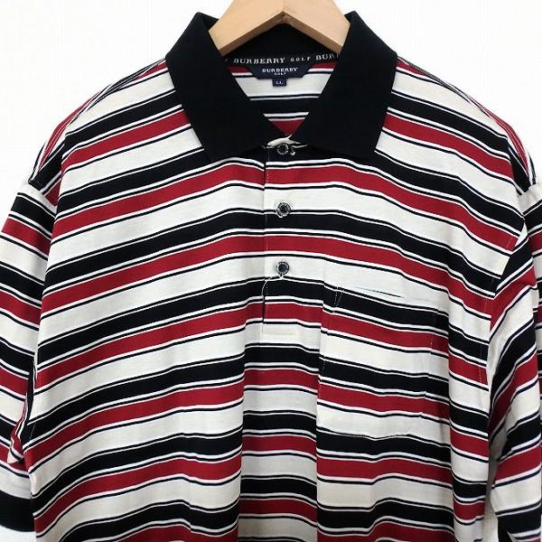 BURBERRY GOLF（バーバリーゴルフ） #snc バーバリー ポロシャツ LL 黒