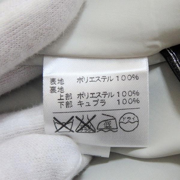 snc レリアン Leilian ワンピース 9 白 黒 半袖 総柄 リボン サイド 