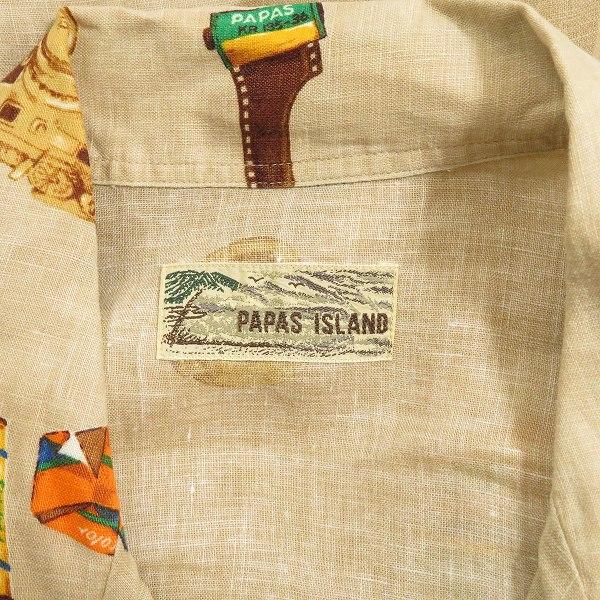 PAPAS（パパス） #snc アイランド PAPAS ISLAND 半袖シャツ アロハ