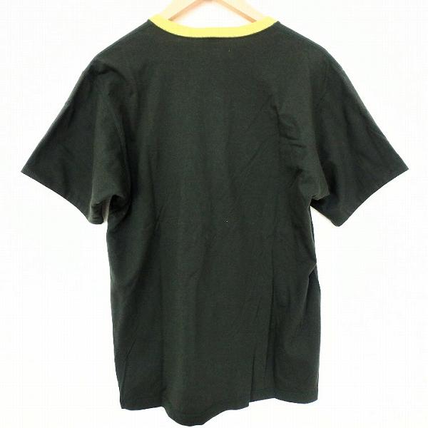 PAPAS（パパス） #snc Papas Tシャツ M カーキ 黄色 半袖 車柄