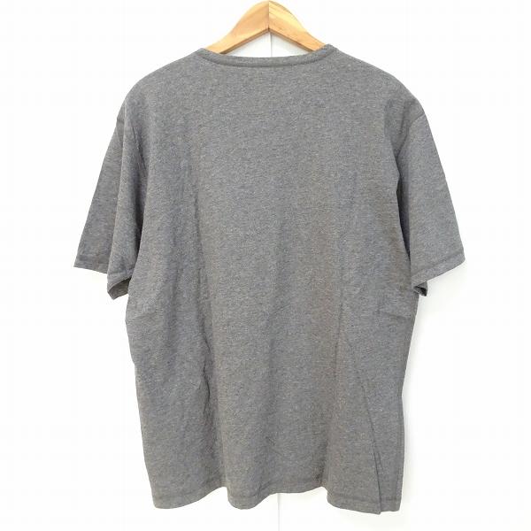 【未使用】Papas パパス Tシャツ 半袖 グレー ロゴプリント メンズ　L PAPAS（パパス） #snc Papas Tシャツ L グレー 半袖 サーフボード柄