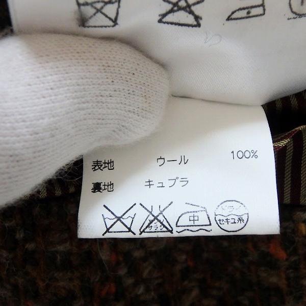 wnc エルネスト ERNESTO コート 茶 マルチ ウールチェスターコート