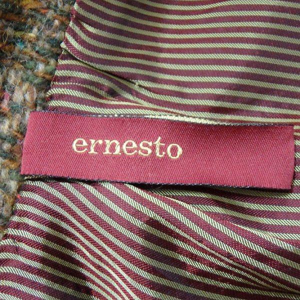 wnc エルネスト ERNESTO コート 茶 マルチ ウールチェスターコート