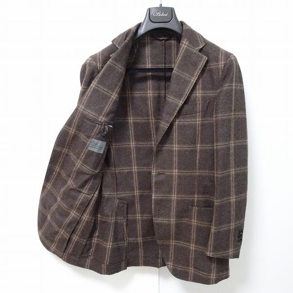 wxc ベルベスト BELVEST シングルジャケット 44 S2B チェック 本切羽 