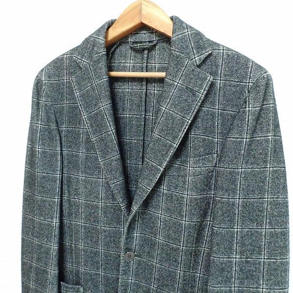 メンズ ☆ベルベスト Jacket in The BOX タータンチェック 46 本切羽