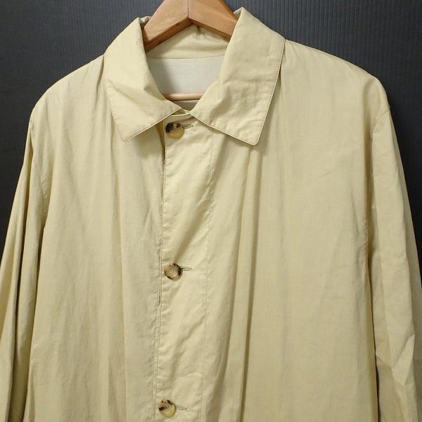axc エルメネジルドゼニア ErmenegildoZegna コート S ベージュ 薄手