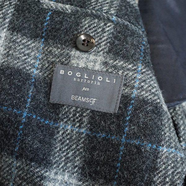 wnc ボリオリ×ビームスF BOGLIOLI ジャケット 44 グレー系